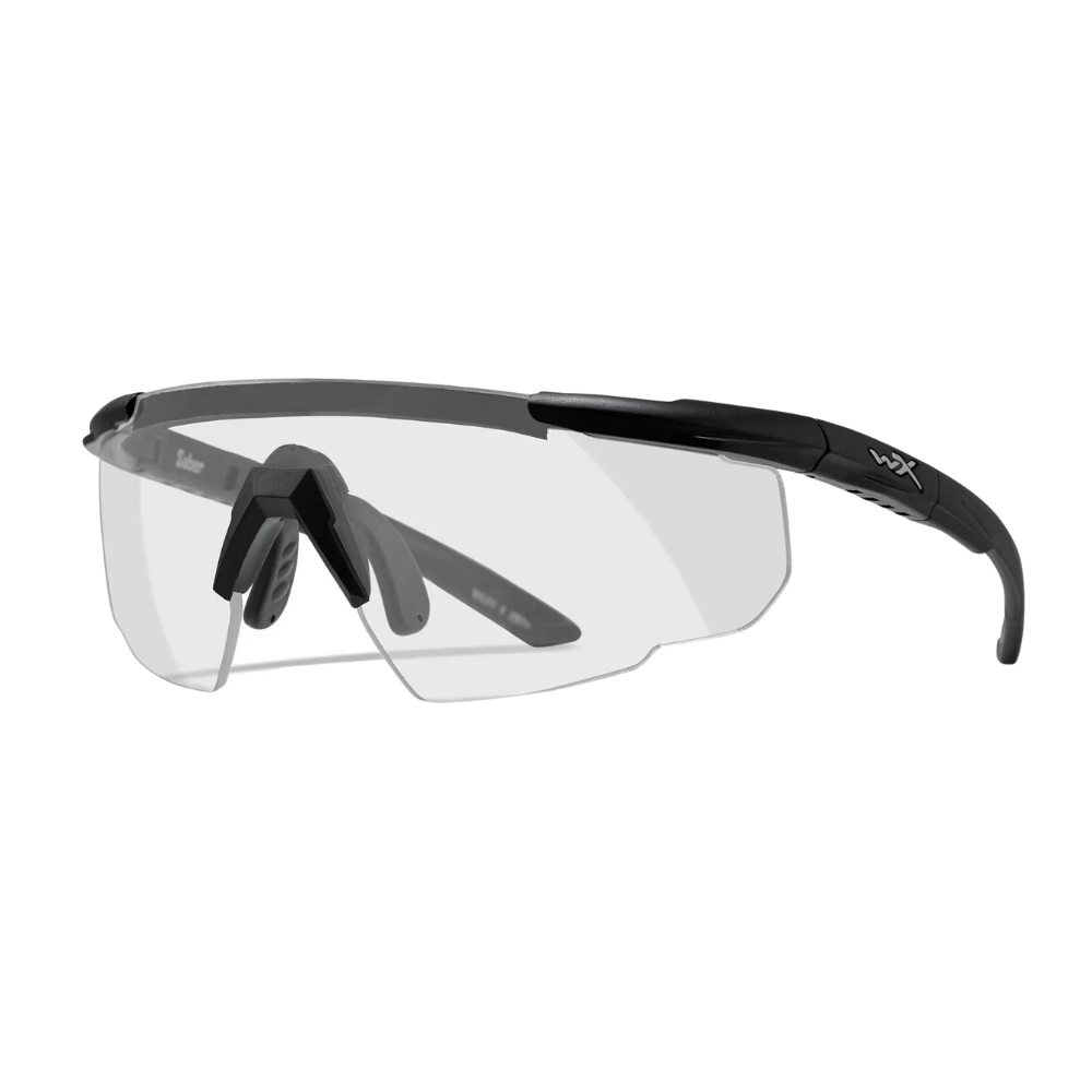 Wiley X SABER ADVANCED Clear with Matte Black Frame - Team Alpha
