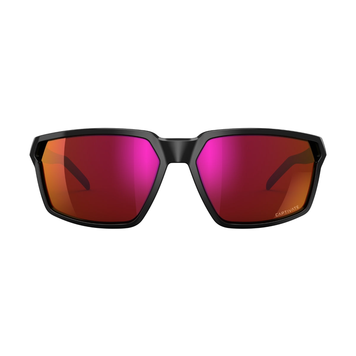 Wiley Sierra Captivate - Red Mirror - Gloss Black Frame