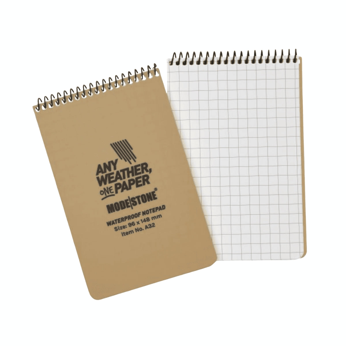 Modestone Waterproof Notepad 96x148mm - Tan - A32 | Team-Alpha Ireland |