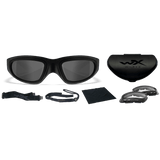 Wiley X SG-1 Goggles - Smoke Grey/Clear Lens - Matte Black Frame - Team Alpha