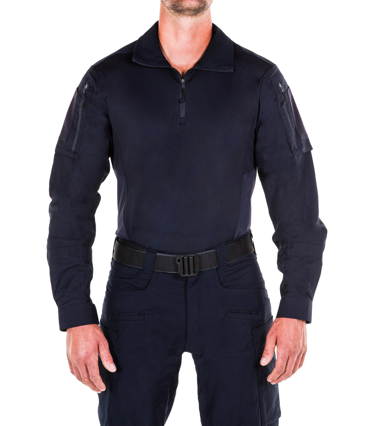MEN'S DEFENDER SHIRT LS- MIDNIGHT NAVY