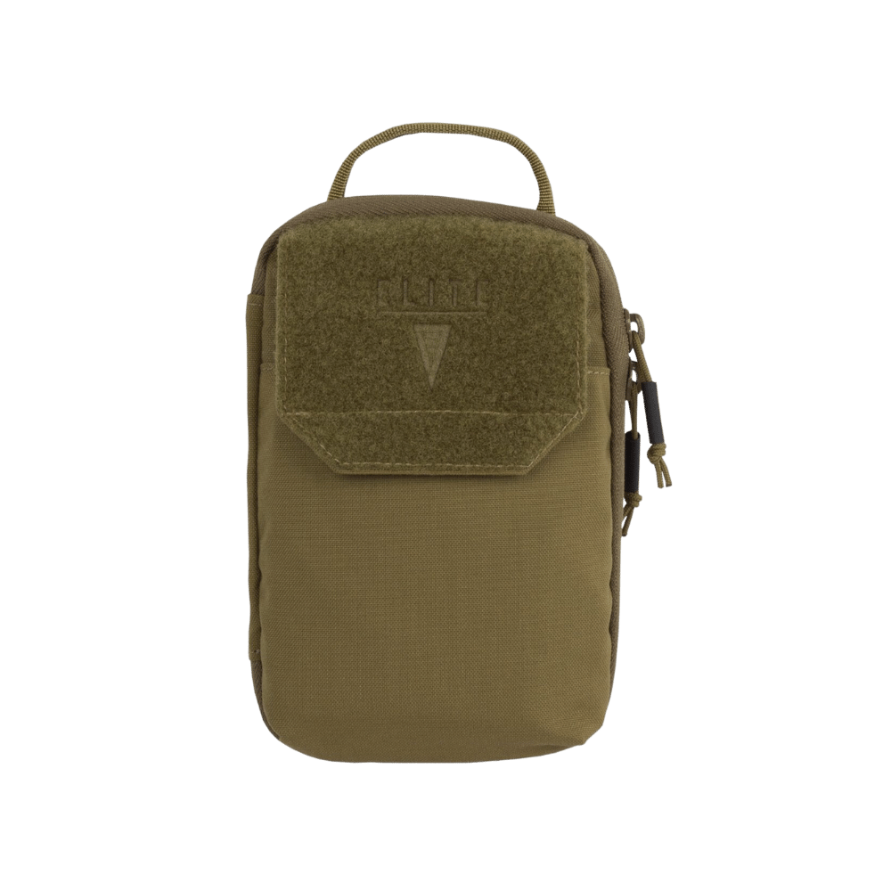 ELITE SURVIVAL SYSTEMS - POCKET ORGANISER IN Coyote Brown- Team Alpha