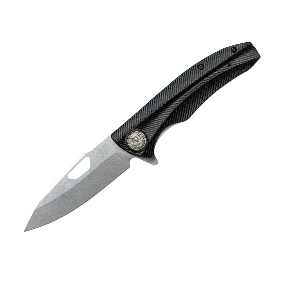ASP Police Duty Knife - Grooved Grip - Classic Folder