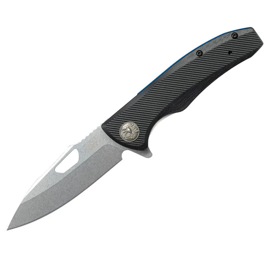 ASP Police Duty Knife - Flat Grip - Classic Folder - Stonewashed | Team-Alpha Ireland | 