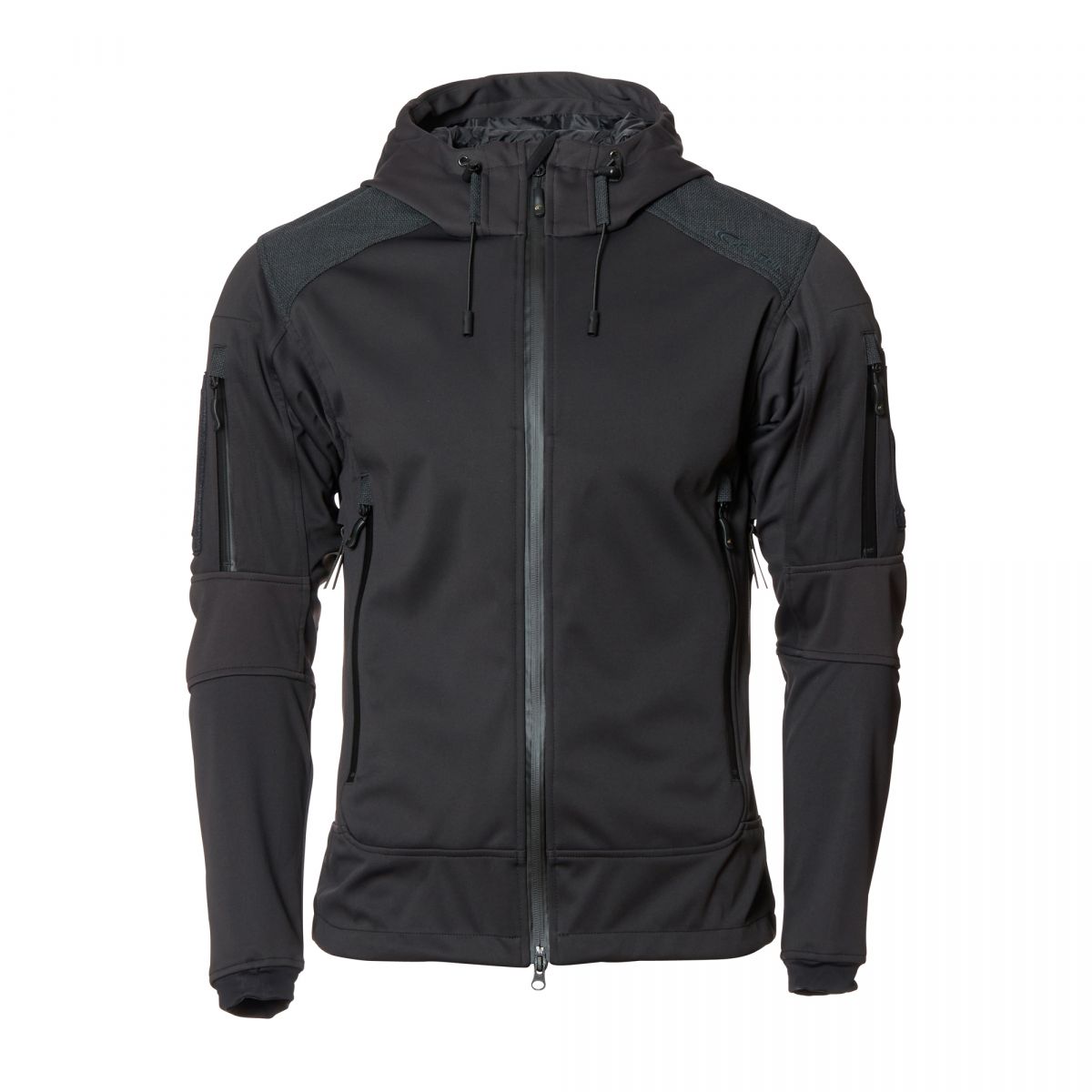 CARINTHIA SOFTSHELL JACKET SPECIAL FORCES- BLACK front