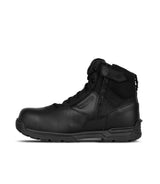 First Tactical Men’s 6” Safety Toe Side-Zip Duty Mid - Black - IMG 1 