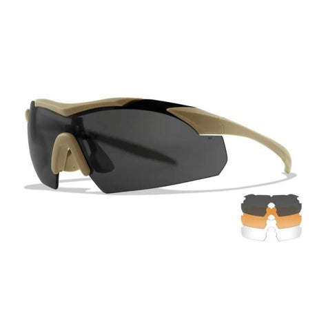 Wiley X Vapor 2.5 Tan Frame - Front