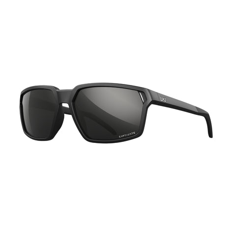 Wiley X Sierra Captivate - Pol Black Mirror - Matte Black Frame 