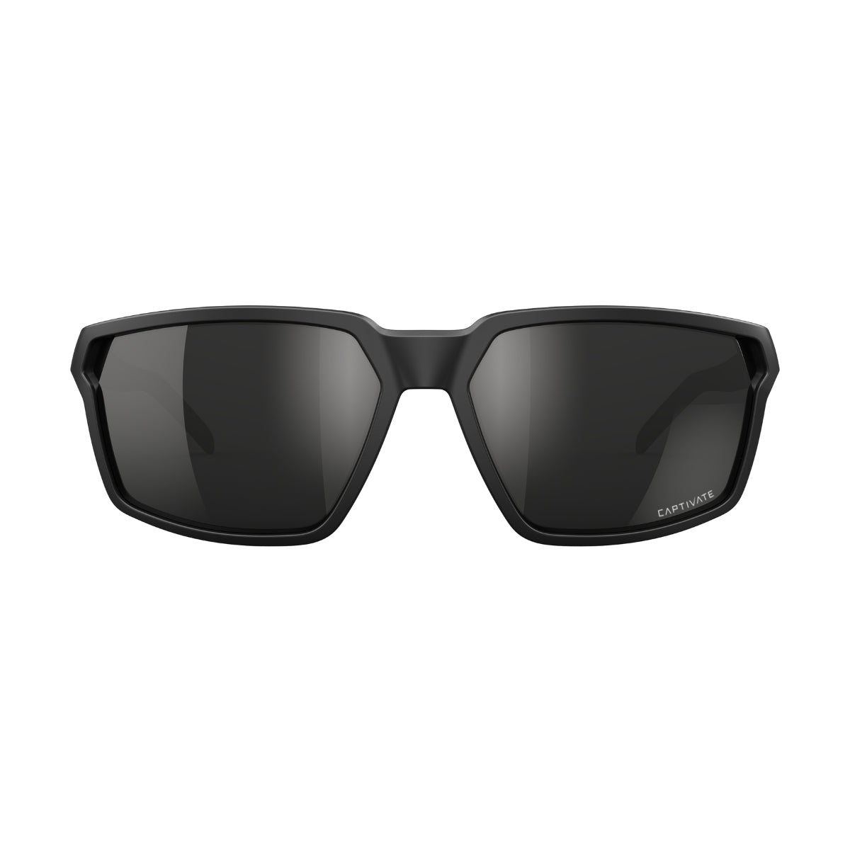 Wiley X Sierra Captivate - Pol Black Mirror - Matte Black Frame 
