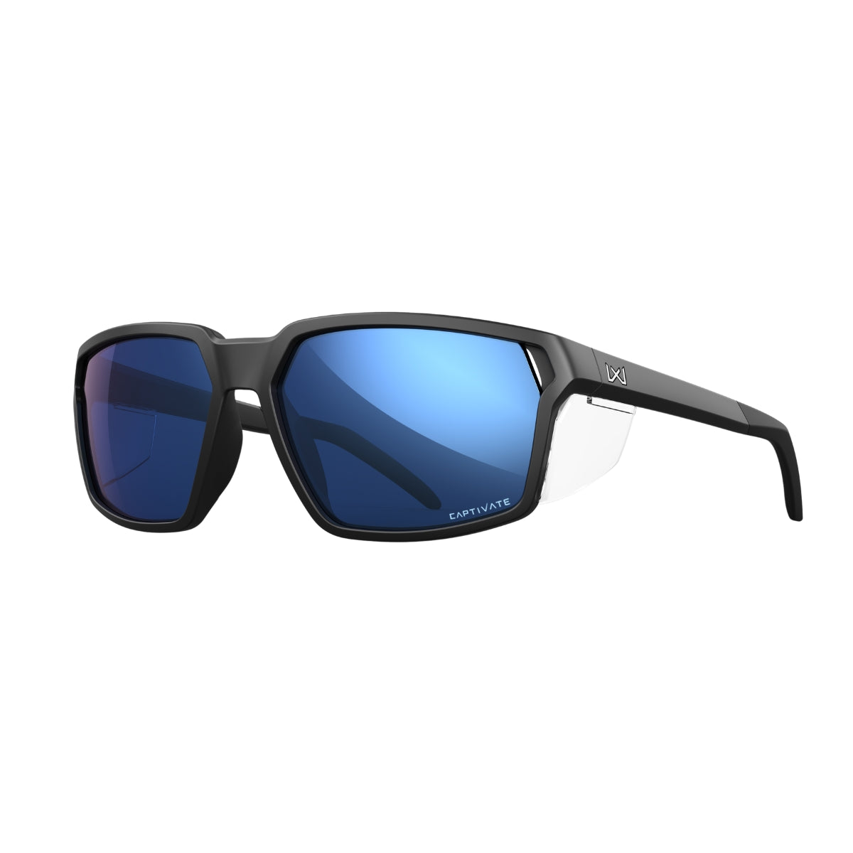 Wiley X Sierra Captivate - Pol Blue Mirror - Matte Black Frame - IMG 8