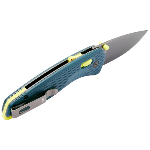 SOG Aegis AT knife - Indigo & Acid - Team Alpha